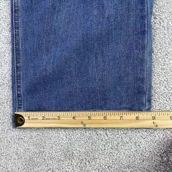 Nicole Miller SoHo Jeans Women’s 16 Blue Bootcut High Rise Medium Wash Stretch - Picture 12 of 13